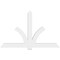 Ekena Millwork Redmond Architectural Grade PVC Gable Bracket, 84"W x 52 1/2"H x 4"D x 6"F, 15/12 Pitch GBP084X53X0406RED00 - alternate 5